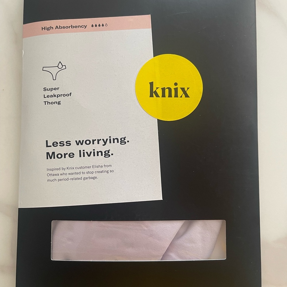 Knix Super Leakproof Thong—NWT